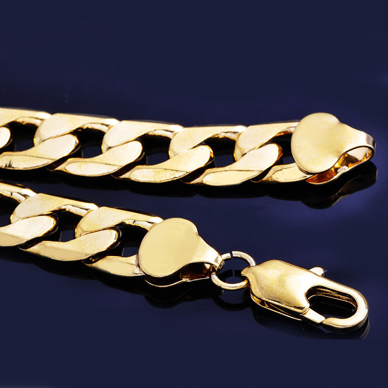 Figaro Chunky Chain Tank Necklace
