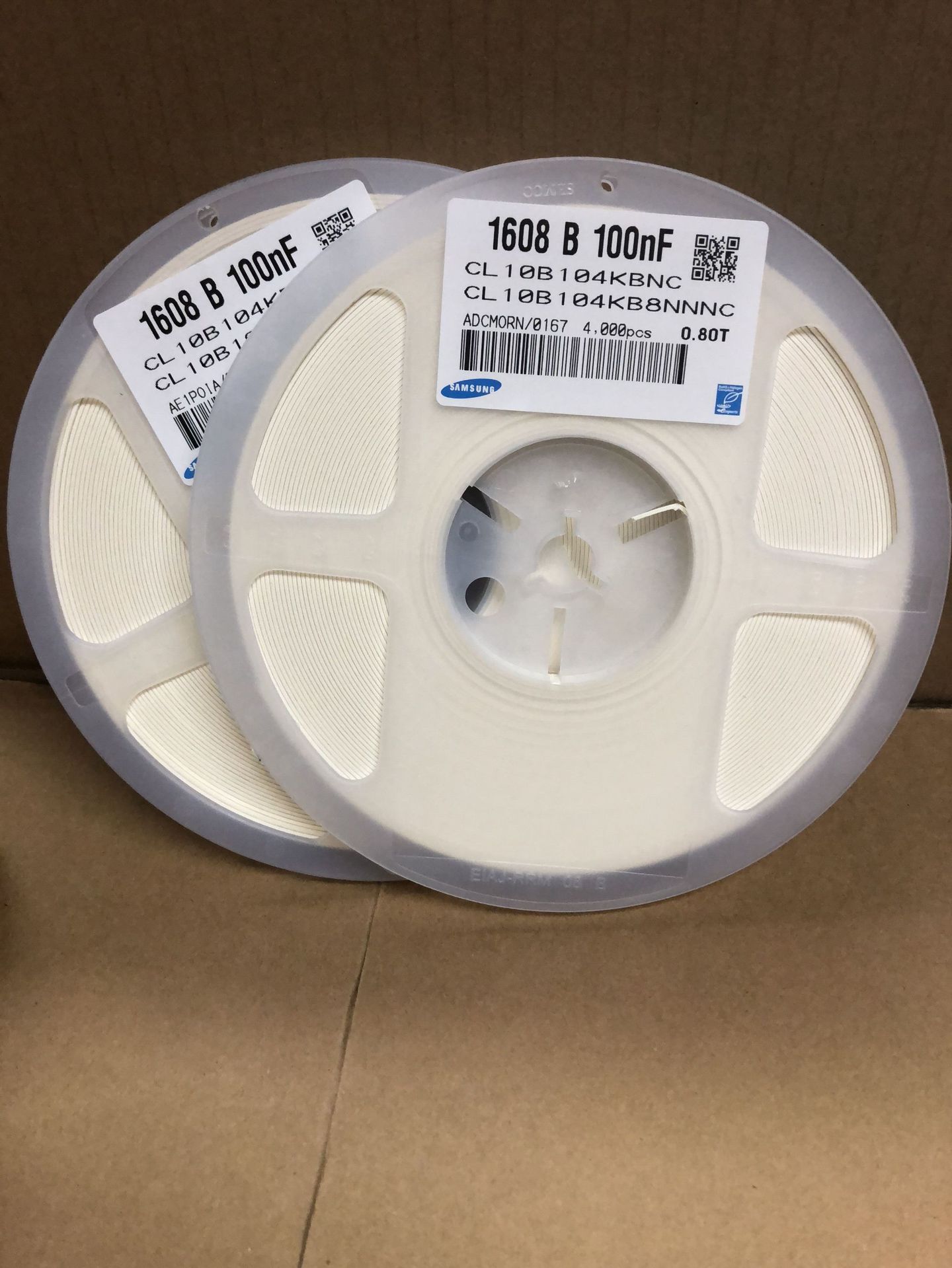 贴片电容0402 2.2UF 225K 10V