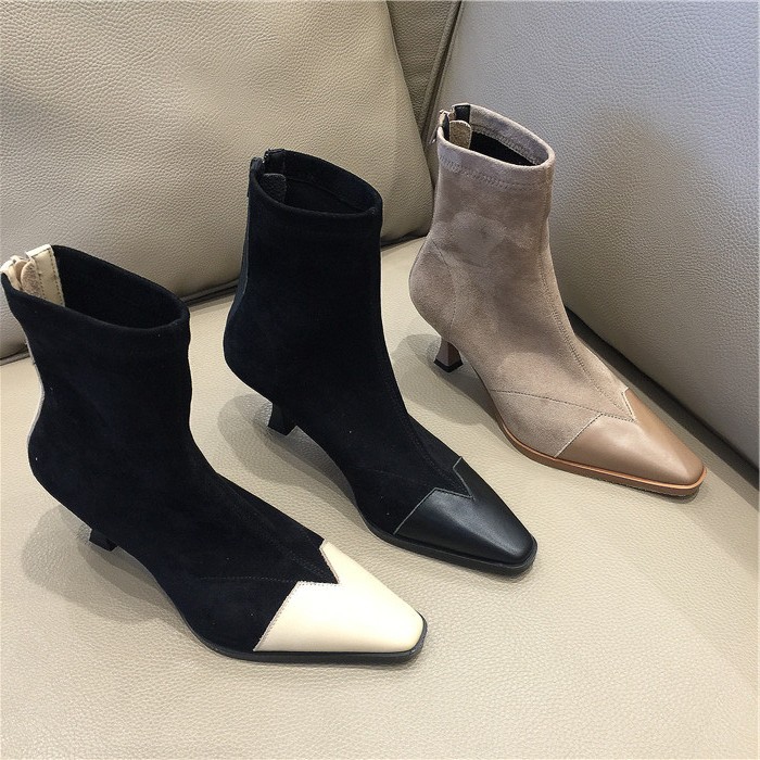 Bottes femme en En cuir - Ref 3354731 Image 71