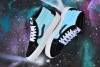 Vance Sk8-Mid Mint Green Jobon men and women canvas shoe skate shoes Vance Casual shoes