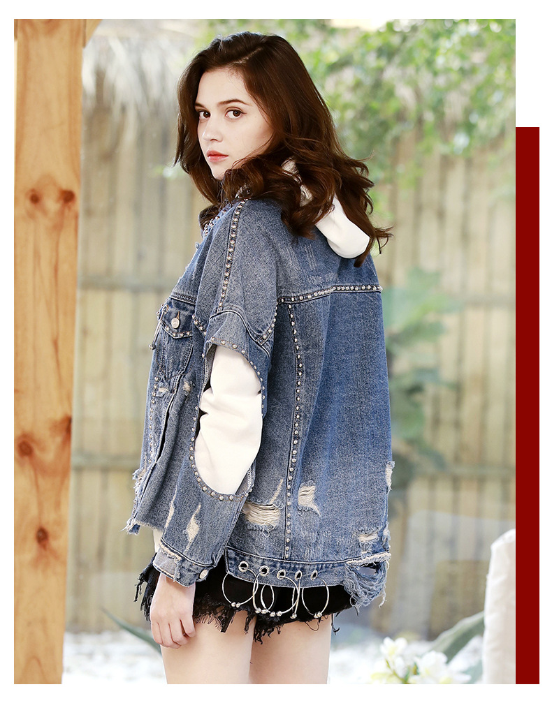 Blouson femme CARTE DES POISSONS en Cow-boy - Ref 3322033 Image 27