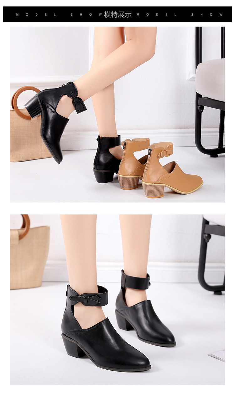 Bottes femme en PU artificiel - Ref 3355145 Image 14