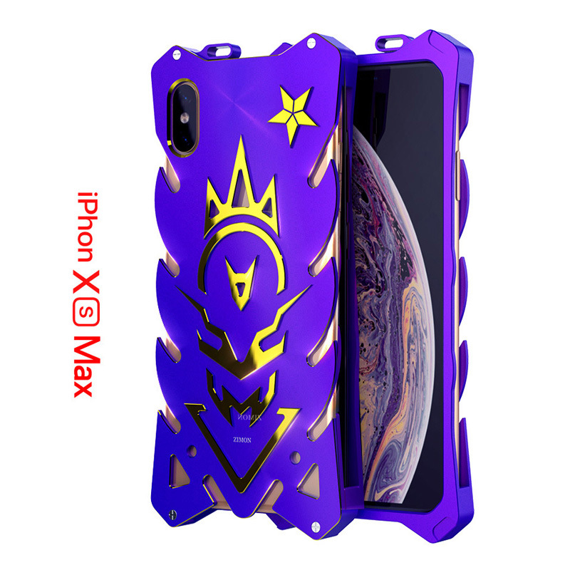 SIMON New THOR II Aviation Aluminum Alloy Shockproof Armor Metal Case Cover for Apple iPhone XS Max & iPhone XR & iPhone XS & iPhone X
