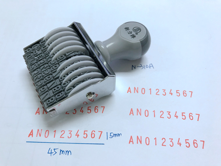 ̨��Shiny�����ƺ���ӡ��N-310A�ָ�5mm��ĸ����ӡ�¿ɵ�10λ