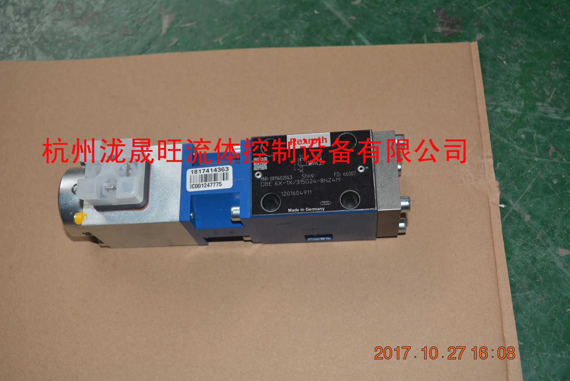 特价供应力士乐REXROTH电磁比例溢流阀DBE6X-1X/315G24-8NZ4M