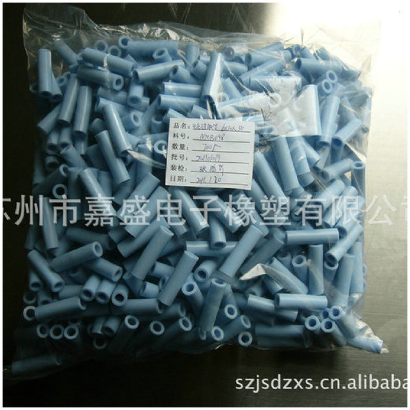 硅胶管工厂批发耐腐蚀硅胶管 淡蓝色硅胶管橡胶管