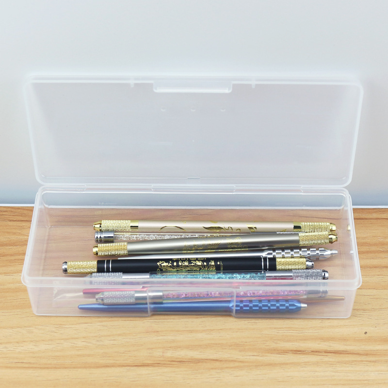 Korean semi -permanent tattoo pen storage box