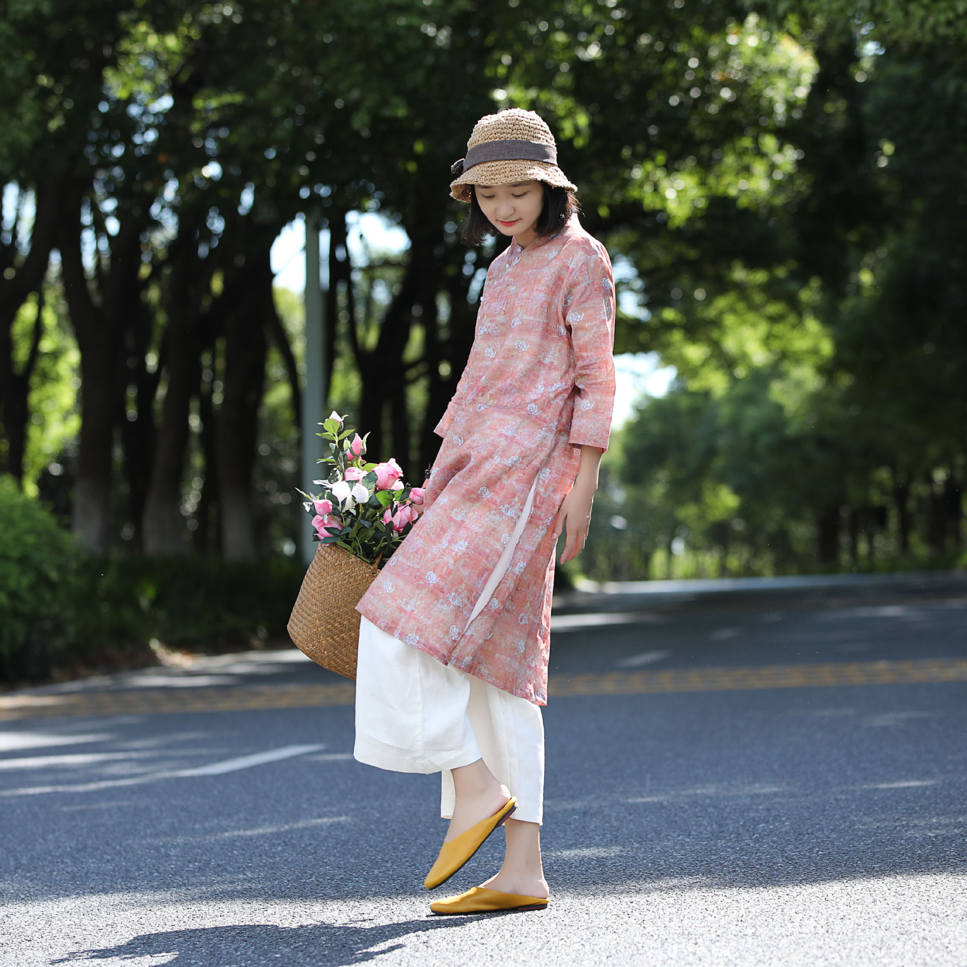 Robe femme en Chanvre - Ref 3328098 Image 7