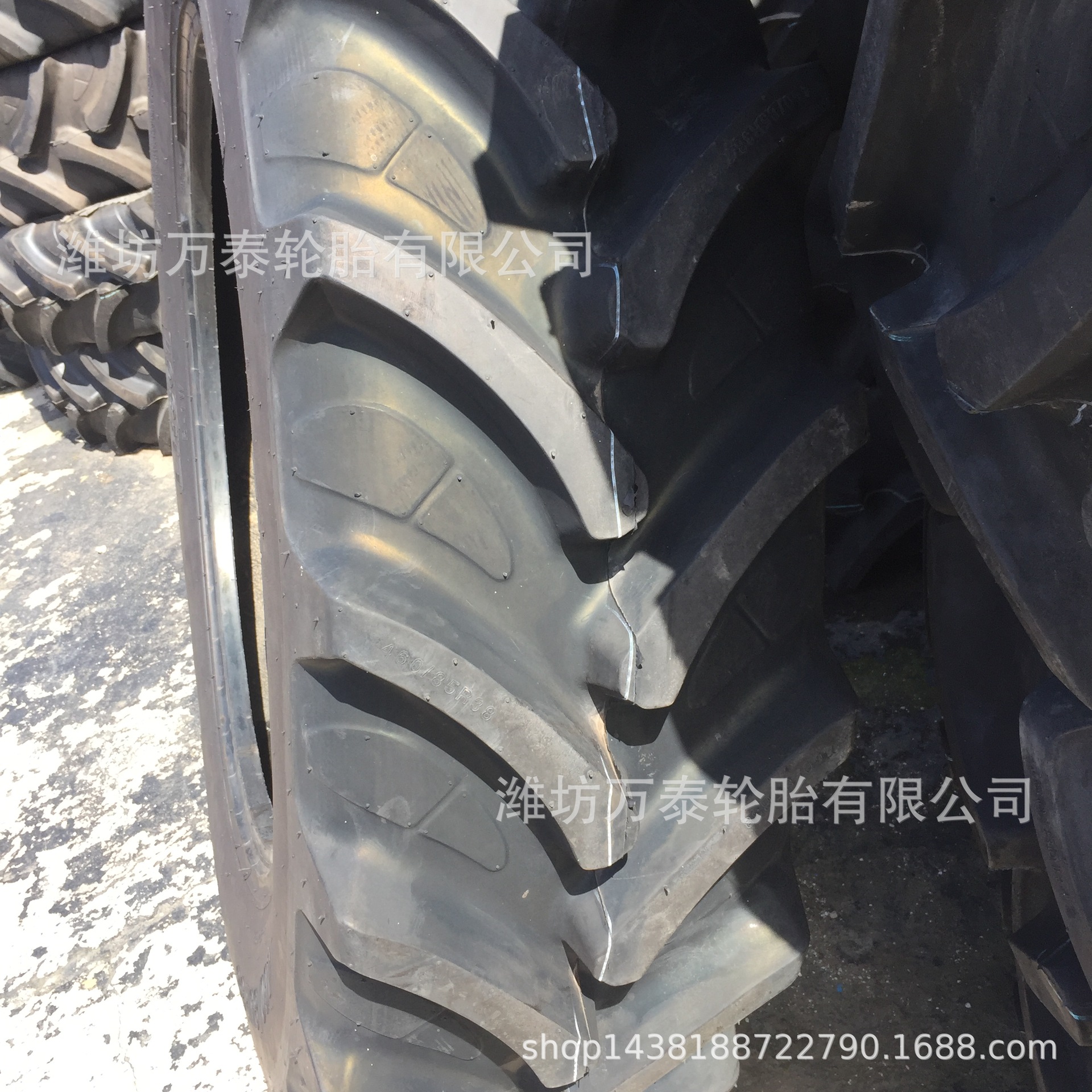 正品农用子午线轮胎460/85R38 拖拉机人字钢丝轮胎耐磨18.4-38