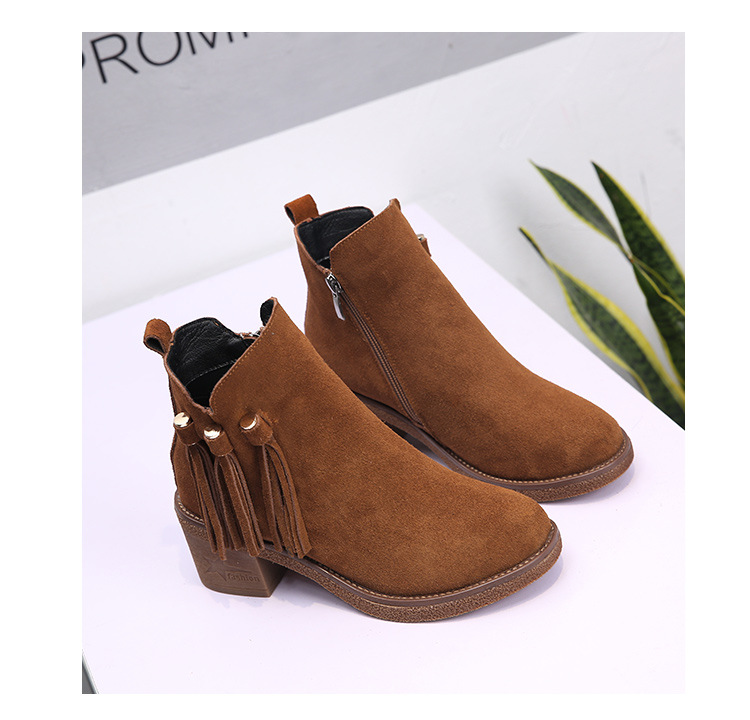 Bottes femme en En cuir - Ref 3355172 Image 32