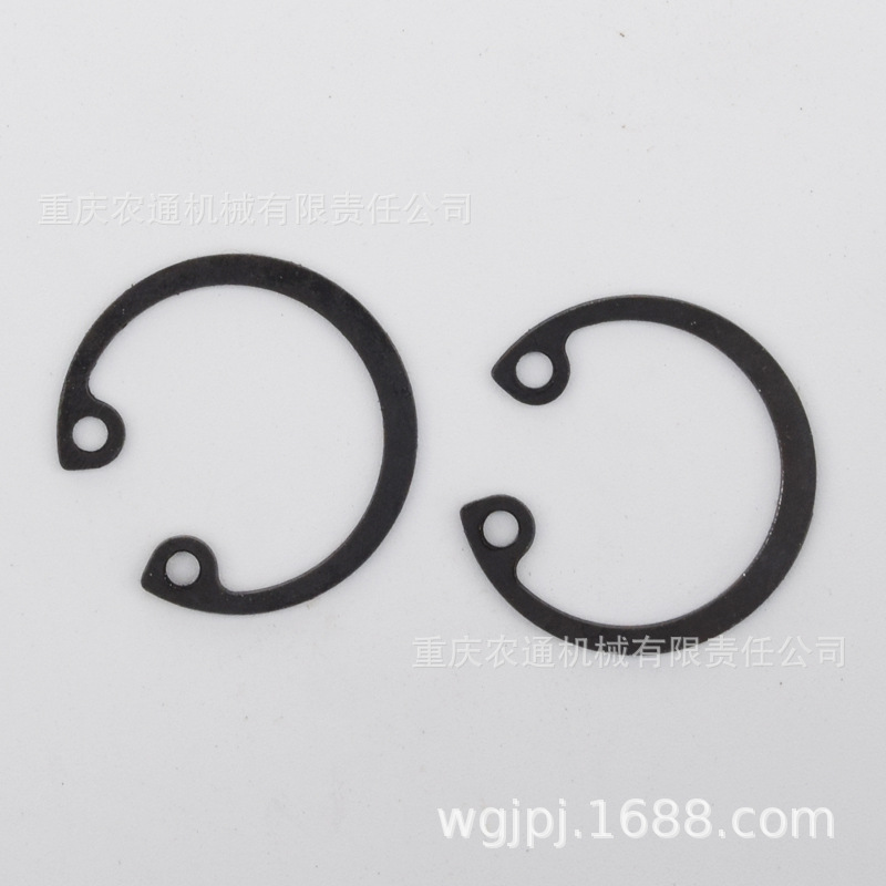 TP168挡圈-风冷柴油发动机活塞销挡圈168F汽改柴动力活塞配件挡圈