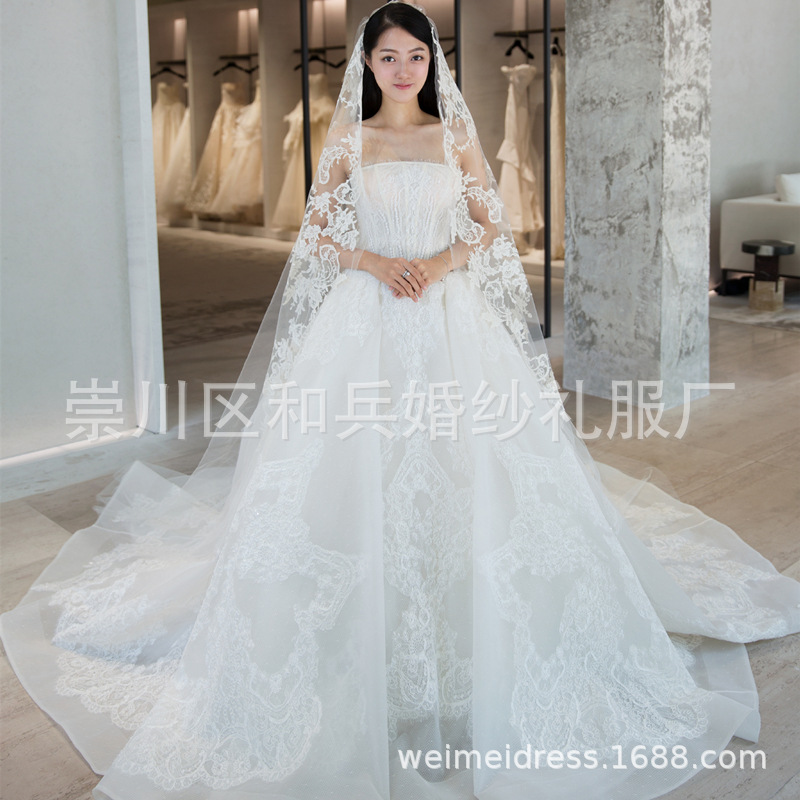 公主型婚纱图片-海量高清公主型婚纱图片