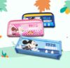 Cartoon capacious pencil case for elementary school students