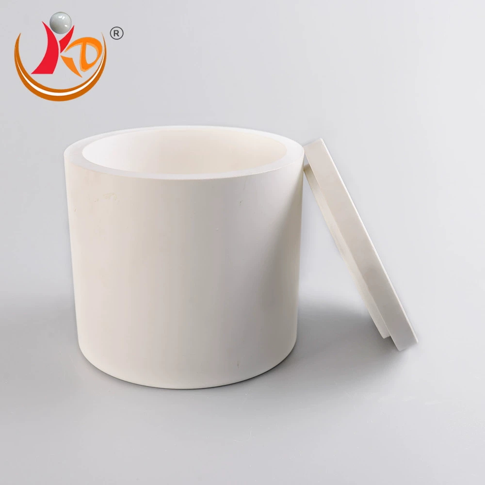 Шаровая мельница из глинозема спотовая поставка 250CC для лабораторного шлифования, подходит для планетарной шаровой мельницы