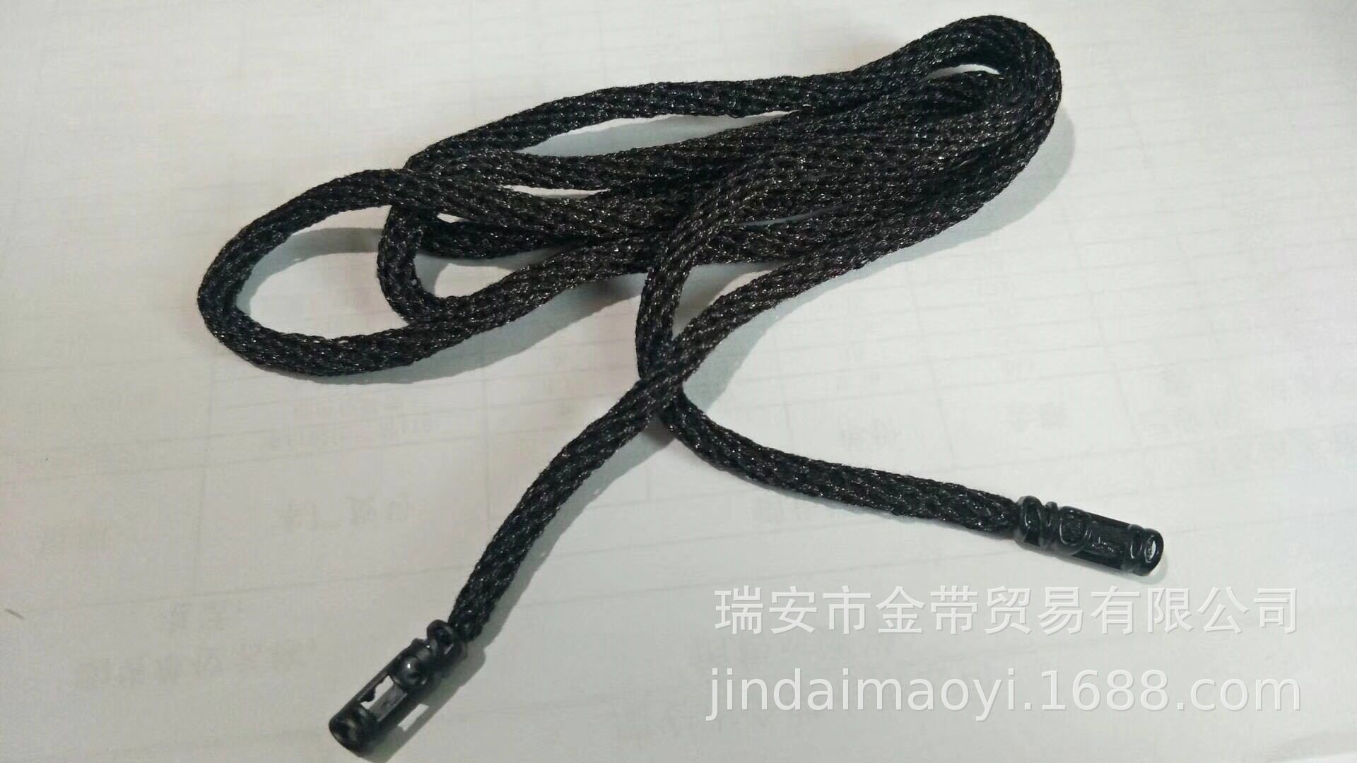 服装带 裤腰绳 新款 黑色多款  帽绳鞋带现货供应