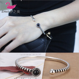 Креативный агатовый серебряный браслет, аксессуар, 2020