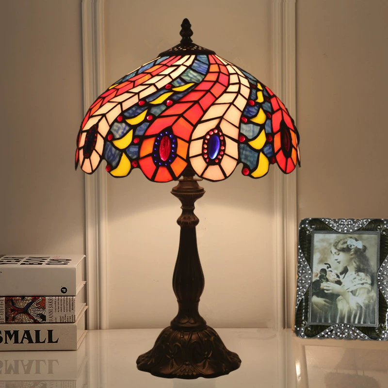 Граница прямых продаж по Tiffany Lighting Tifanni Terminal Lantern настольная лампа для спальни, ресторанов, баров, кофейни