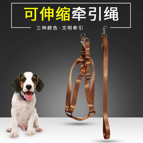 Customized dog leash metal buckle harness dog medium and large dog collar pet collar
