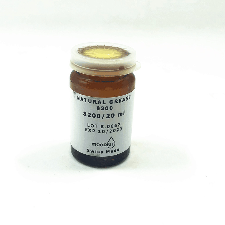 手表保养工具 瑞士 MOEBIUS 莫比斯 8200 表油 发条油 20ML