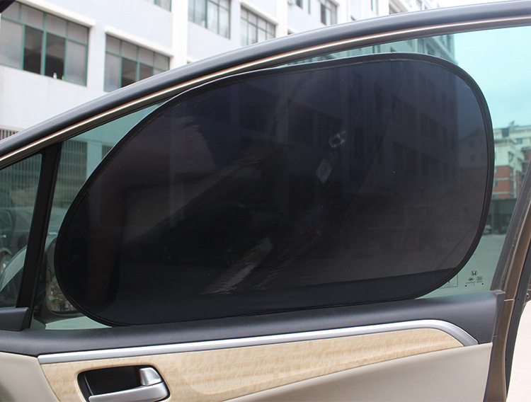 Car Sunshade Car Electrostatic Film Window Side Shield Folding Sunlight Summer Supplies Sunscreen Heat Insulation Sun Shield