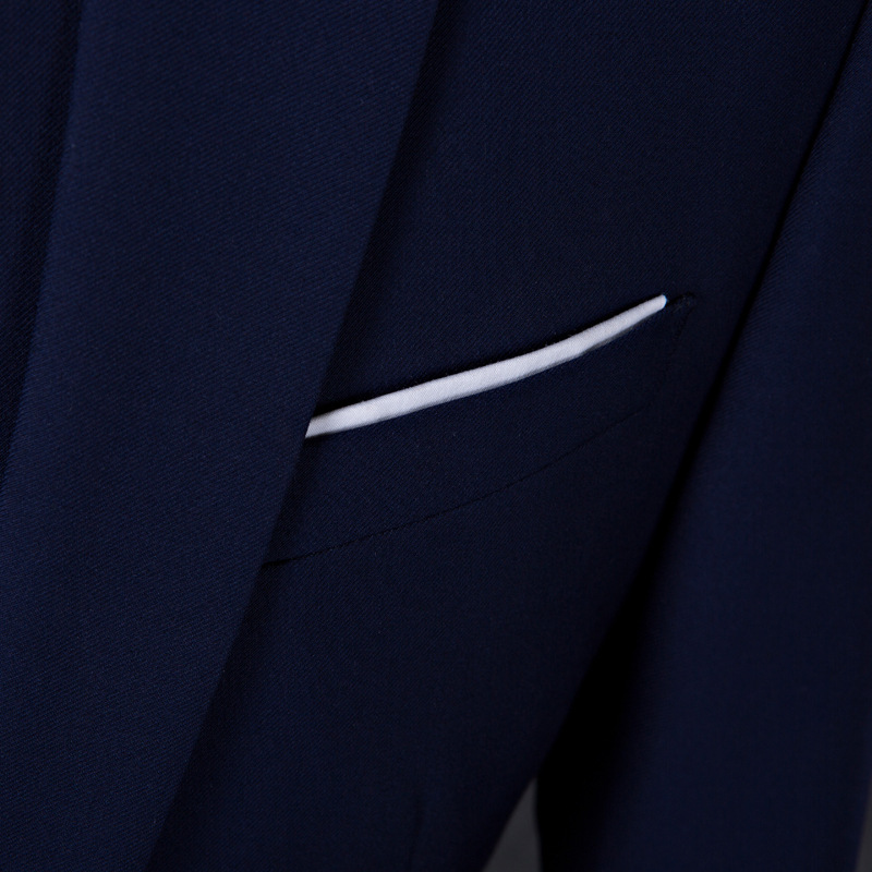 Traje traje de los hombres 2018 nuevo traje de tres piezas vestido de boda de los hombres boda dama de honor traje pequeño ajuste Delgado de los hombres