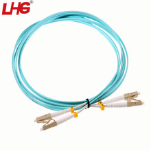 LHG电信级LC-LC双芯多模万兆光纤跳线低烟无卤光缆尾纤线缆OM4