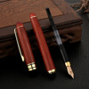 Handmade wooden pen Practical business office presented mahogany pen production company company logo wooden pen spot