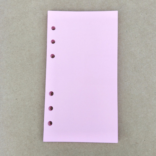 Office records special paper loose-leaf refill multi-color notepad factory direct sales loose-leaf refill notebook