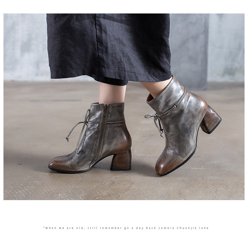 Bottes femme TINIG en En cuir - Ref 3355258 Image 32