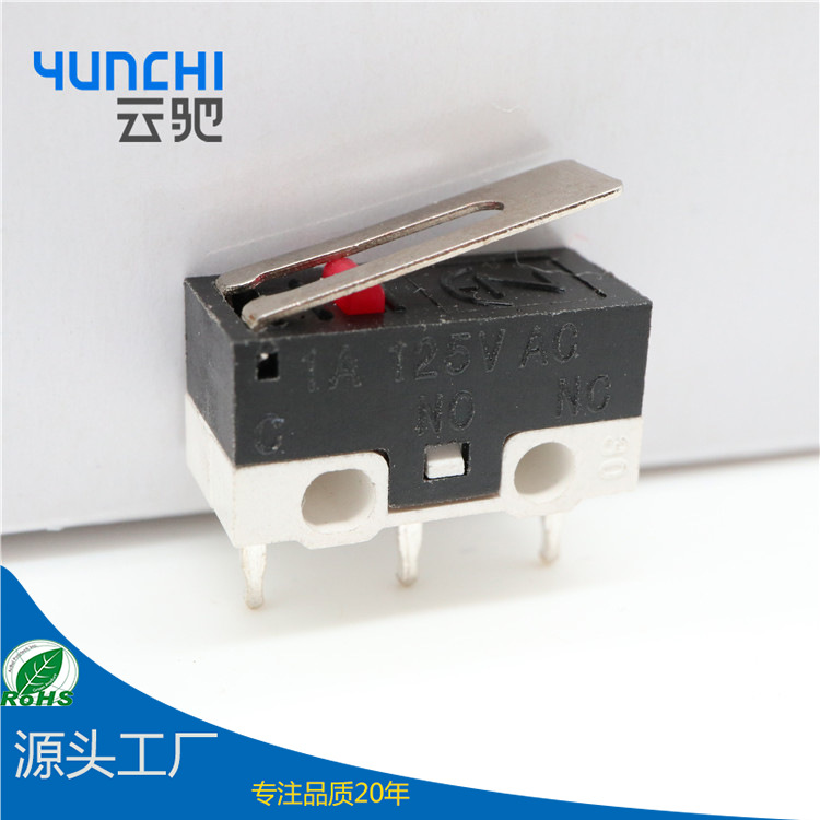 Manufactor mouse switch KW 012-13.5 1A125V Handle 13.5mm small-scale The micro switch Limit switch