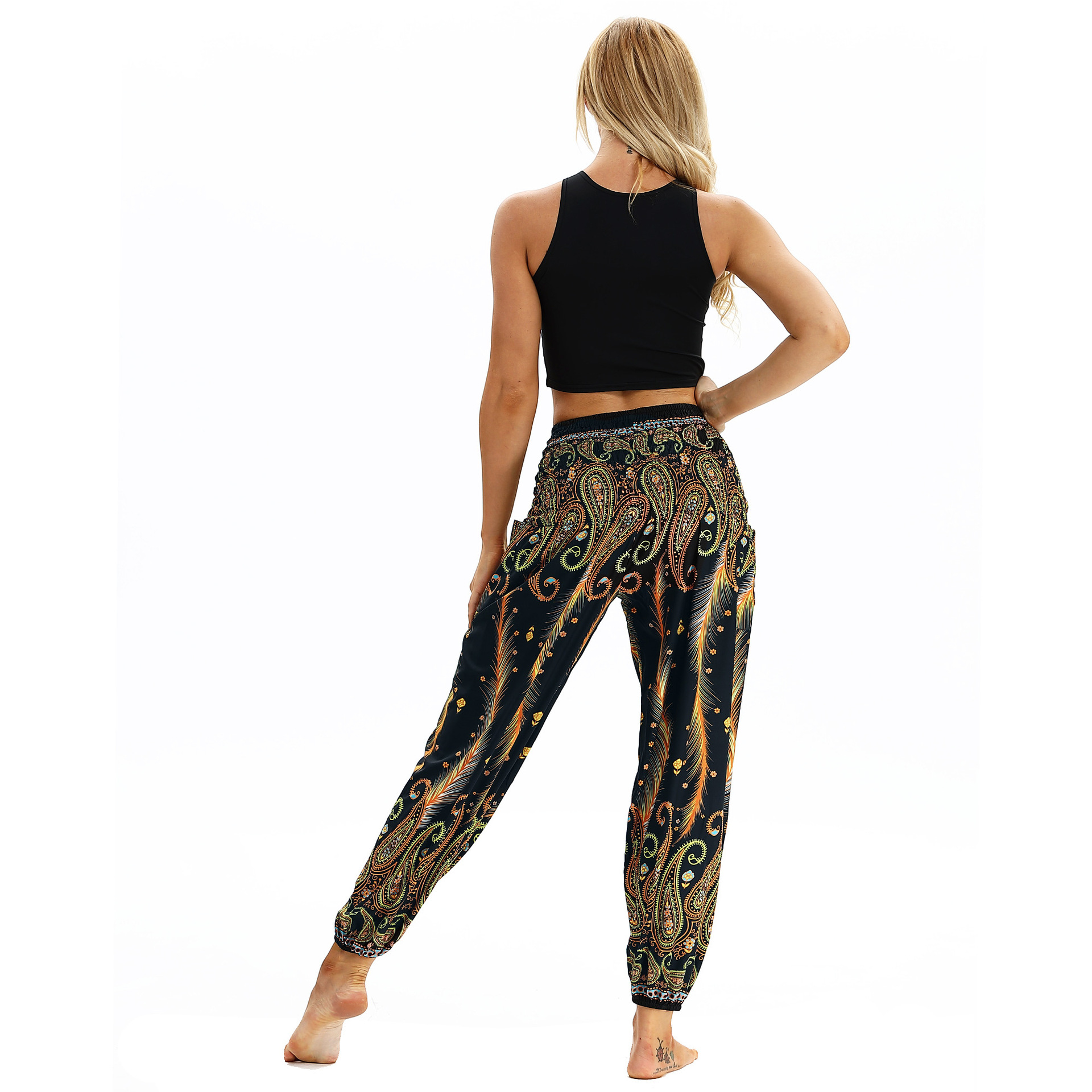 printing loose sports yoga pants Nihaostyle Clothing Wholesale NSMDF67669