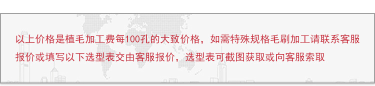 高品質植毛加工