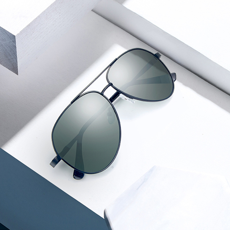 新款墨镜男士眼镜太阳镜潮人偏光镜驾驶眼睛经典蛤蟆镜开车司机镜|ru