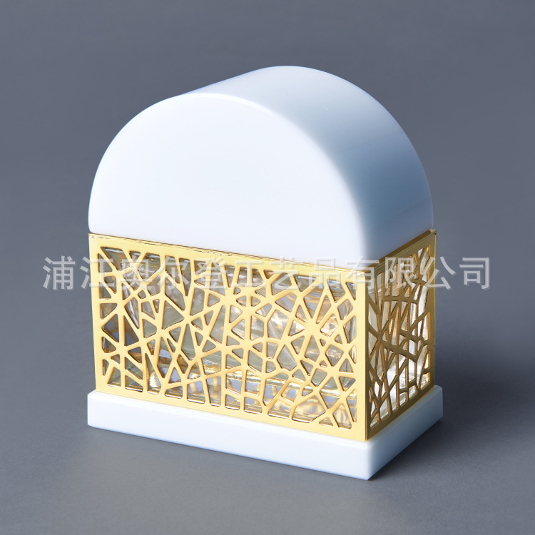 创意乳白K9水晶精油瓶子30ml滴管香水瓶车载迷你香水瓶详情图4