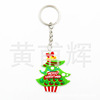 Christmas keychain PVC, transport from soft rubber, pendant, accessory, 2018, European style, Birthday gift