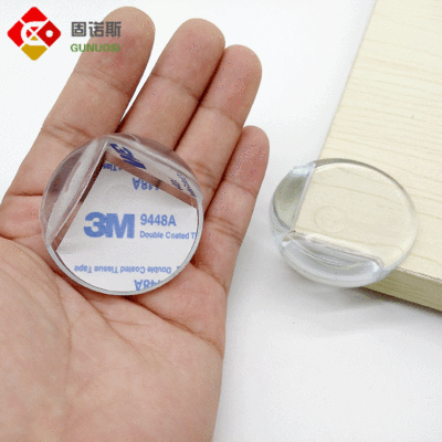 儿童安全桌角 硅胶护角防撞 窗户保护桌角加厚加宽透明防撞角球形|ms