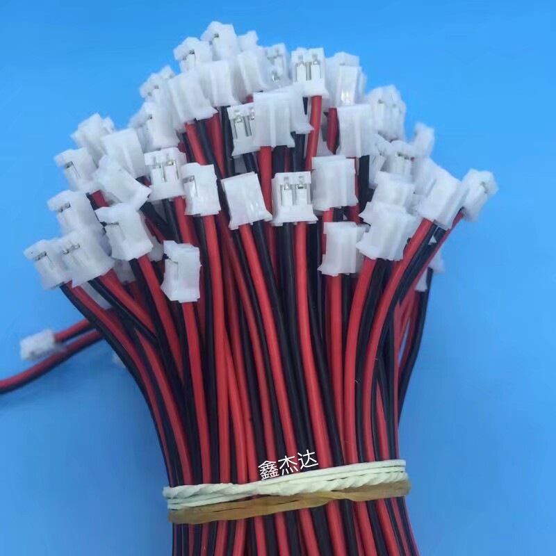 厂家直销2.54 2.0端子线LED灯电源插头 PCB风扇内部连接端子线
