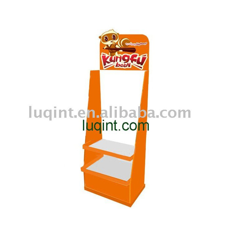 儿童玩具等纸展示架、商场纸促销柜、纸货架、纸陈列盒