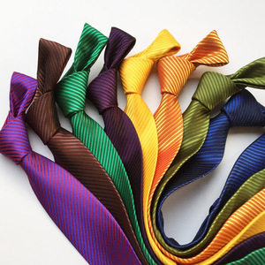 Stock power merchants straight for pure color density silk satin tie han edition style tie 8 cm