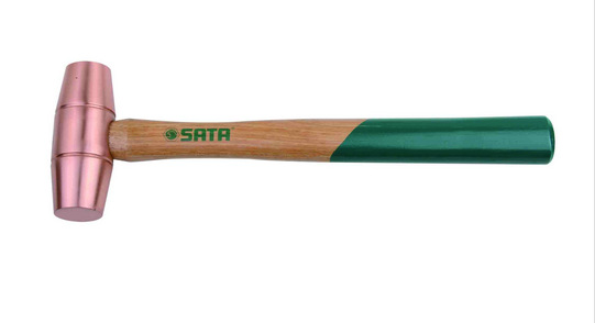 92361胡桃木柄铜锤1磅