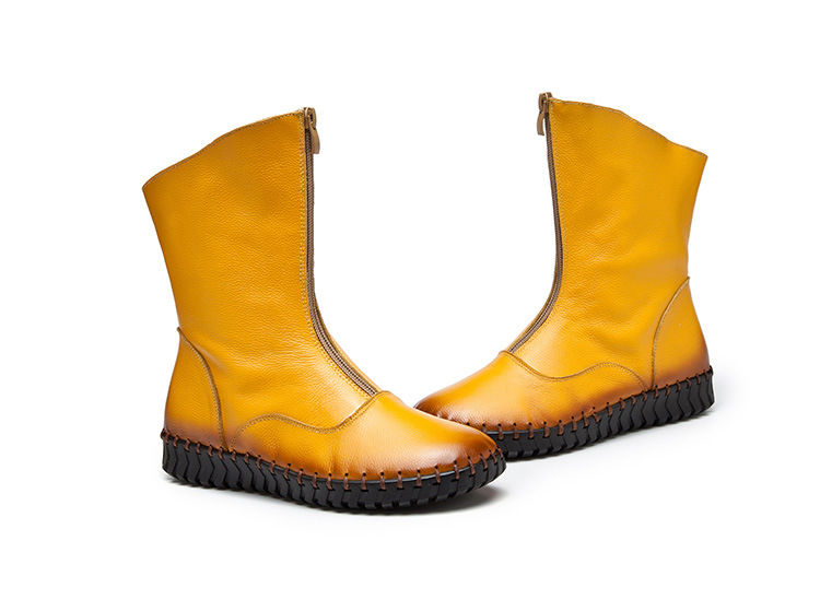 Bottes femme en En cuir - Ref 3354787 Image 42