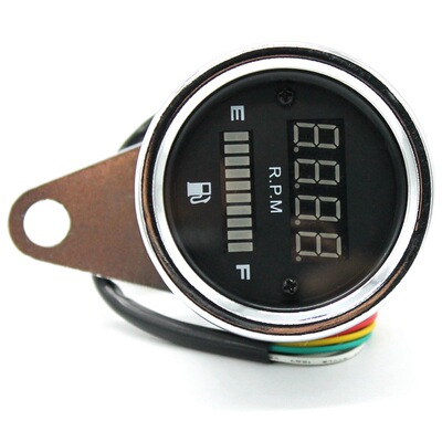 motorcycle Fuel gauge Digital Tachometer motorcycle refit meter Noctilucent refit Oil Table wholesale