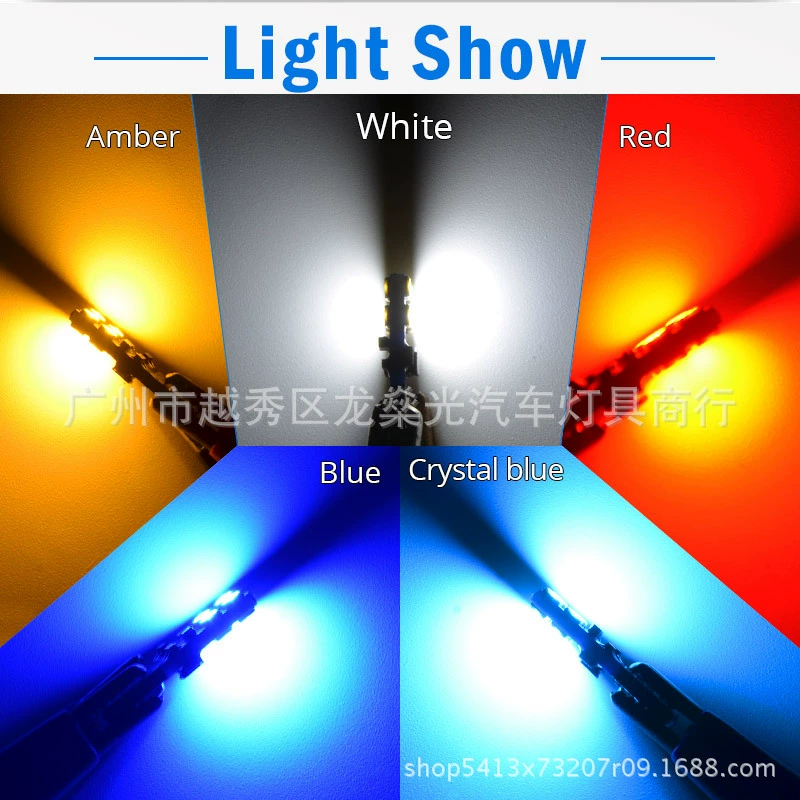 T10 8SMD 303030SMD двусторонняя лампа подсветка супер хорошее качество автомобильная светодиодная лампа бесполюсная декодирование