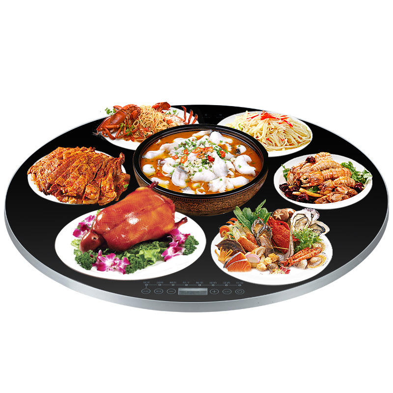 60cm圆形暖菜板家用智能加热饭菜保温多功能餐桌保温垫厂家直销