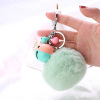 Puffer ball, keychain, bag, small bell, pendant, accessory, 8cm, custom made