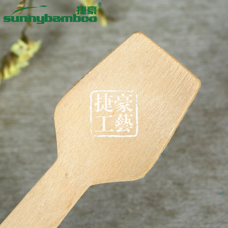 Wooden disposable tableware in its original color, handcrafted wooden forks and spoons, convenient for restaurants, wholesale from disposable fork and spoon manufacturers detail image 9