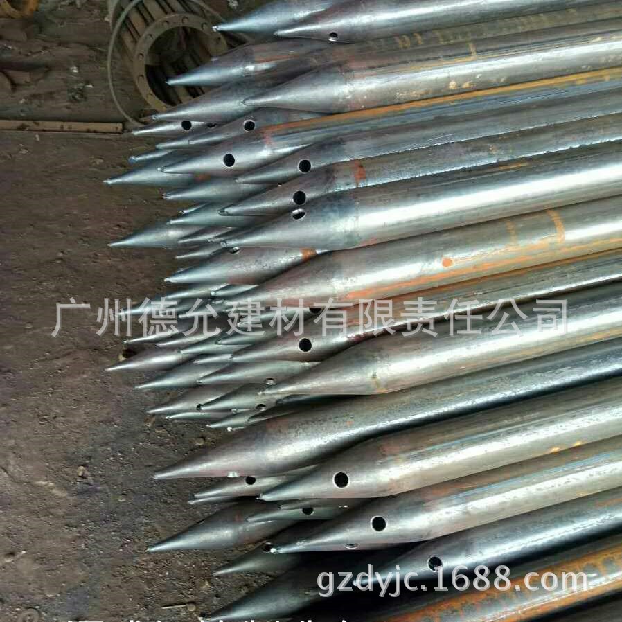广东钢花管厂家 钢花管108*3.5 钢花管*3.0 钢花管48*3.0 小导管