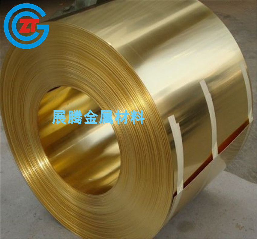 现货直销H65双面镀银黄铜带 镀金紫铜带 价格优惠