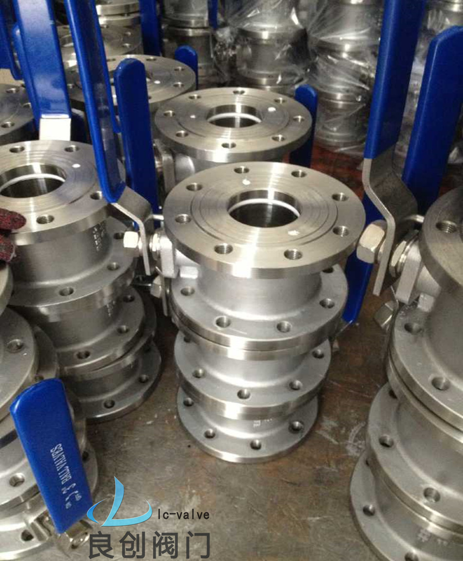 304不锈钢对夹球阀 Q71F-16薄型球阀