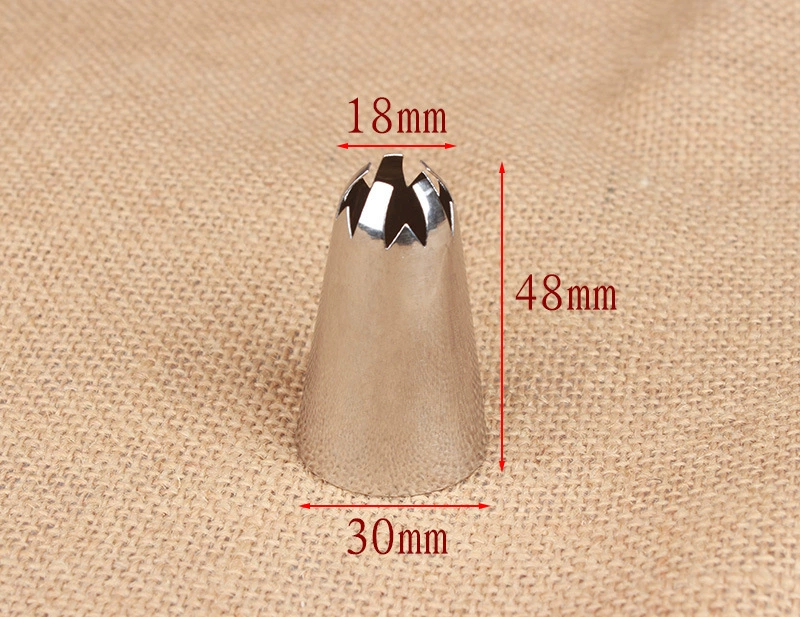 1F# Крем Sakura декоративный ротик 304 нержавеющая сталь для выпечки торт DIY инструмент, McF большой